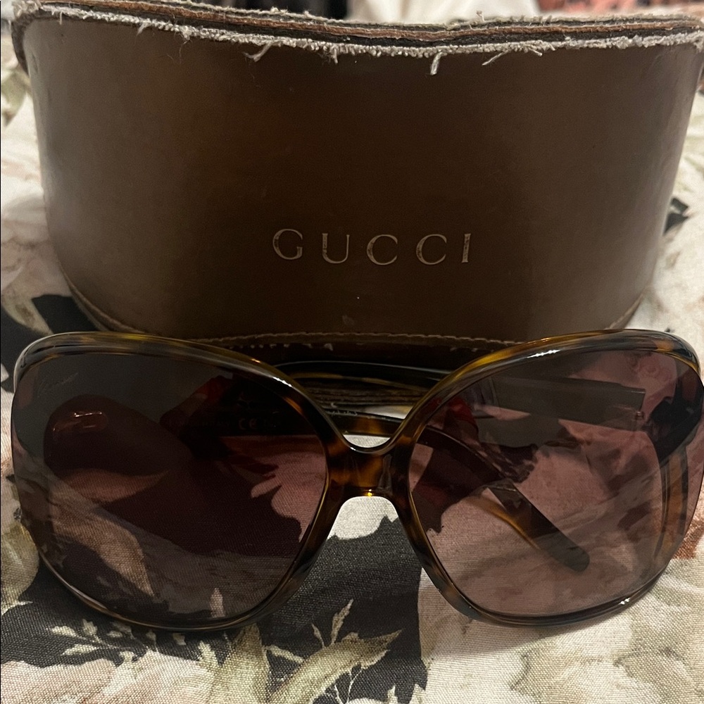 Gucci Women's Brown Sunglasses